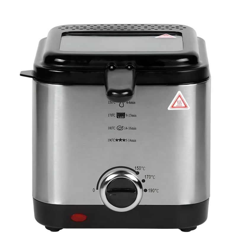 Фритюрниця Crownberg CB 5542 – 1.5 л, 1200 Вт, з антипригарним покриттям, терморегулятором від 0°С до 190°С фото - 3