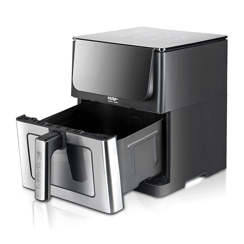 Аэрогриль Air Fryer RAF R.5290, 8 л, 1800 Вт, цифровое управление, LED-дисплей, 360° конвекция, гриль фото - 4