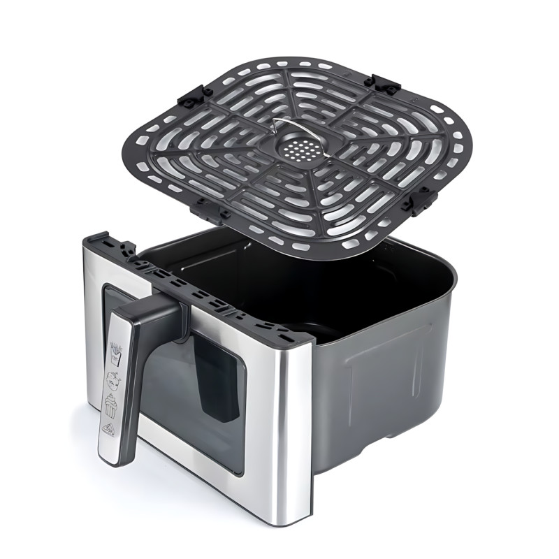 Аэрогриль Air Fryer RAF R.5290, 8 л, 1800 Вт, цифровое управление, LED-дисплей, 360° конвекция, гриль фото - 5