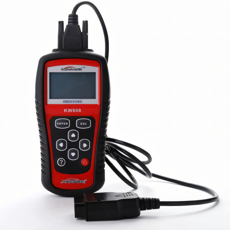 Автовихід OBDII/EOBD scanner KW 808, універсальний автомобільний сканер фото - 2