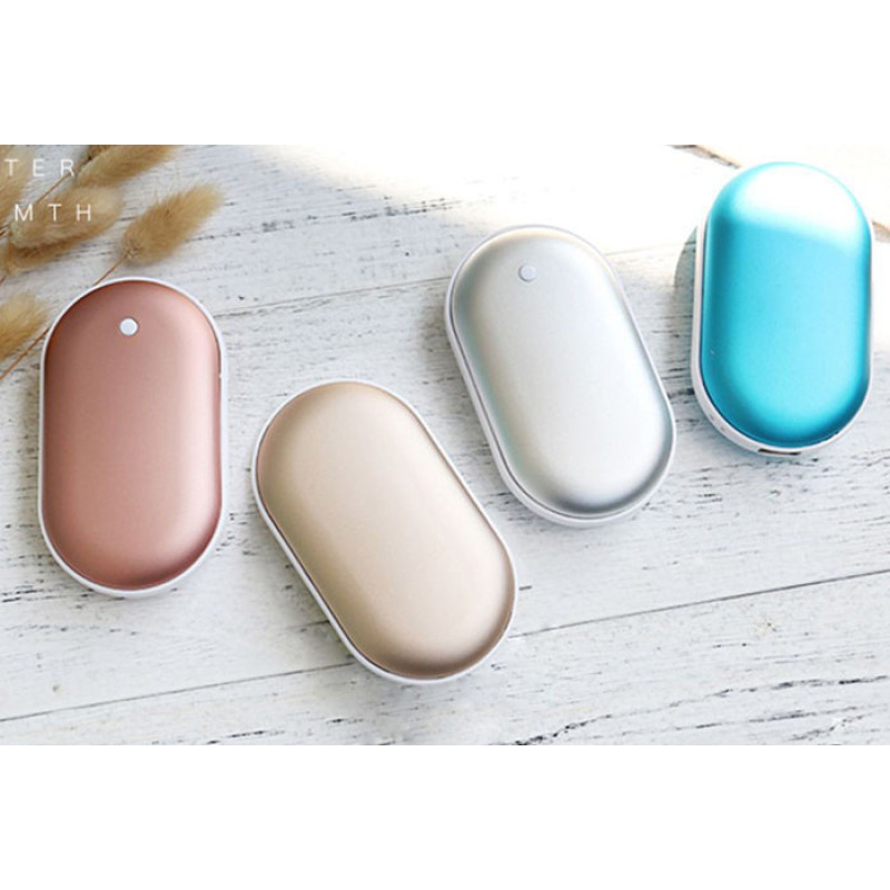 Портативное зарядное с подогревом рук Power bank heater 5200 mAh фото - 2