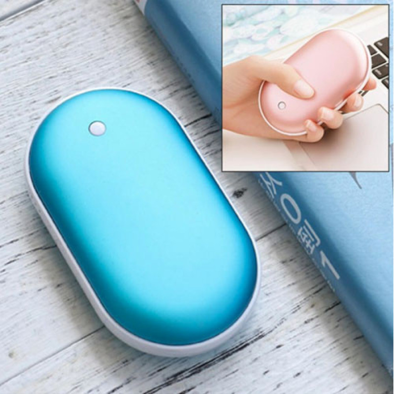 Портативное зарядное с подогревом рук Power bank heater 5200 mAh фото - 5