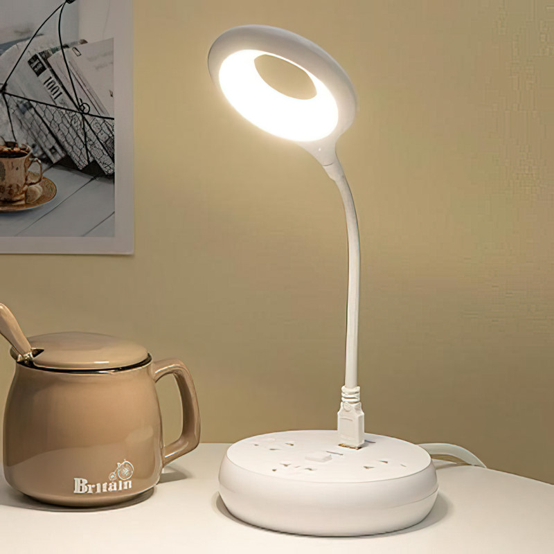 Гнучка кільцева LED-лампа світильник USB LK-50, 1.5 Вт фото - 2