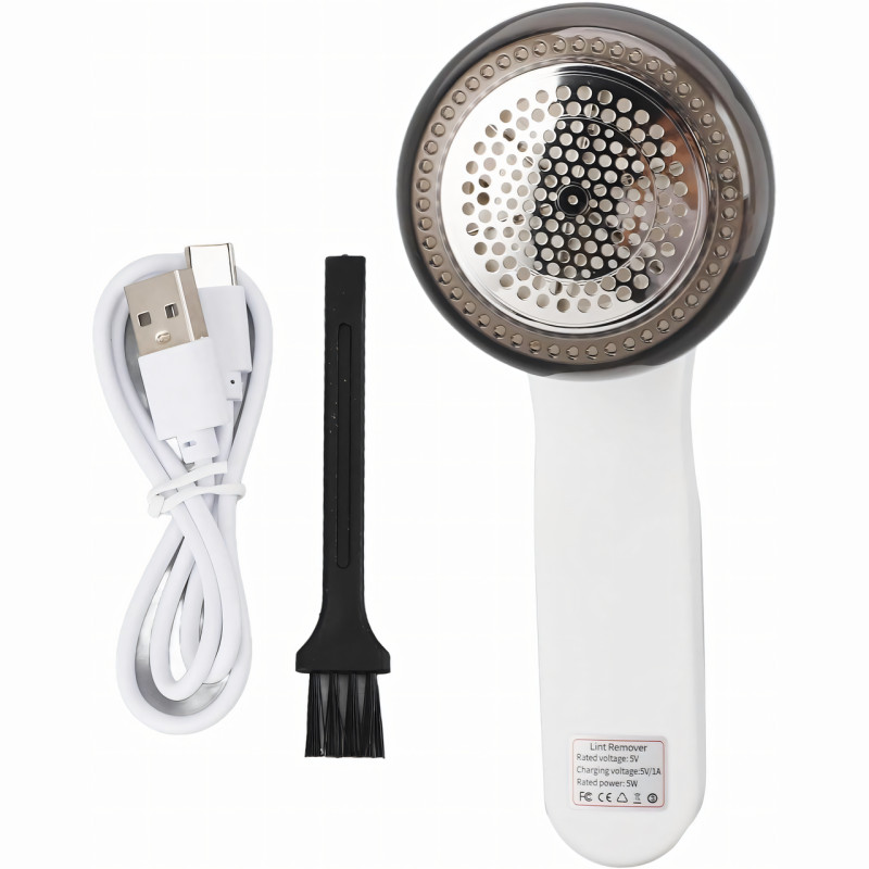 Машинка для видалення ковтунців, перезаряджуваний Hairball trimmer AND XL-888, Type-C, 19.5х7х7 см, кабель + щіточка фото - 5
