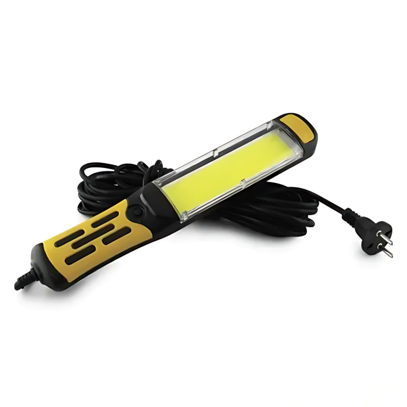 Фонарь переносной BL-9096, 96 LED, 20W, 1300 Лм, кабель 9 м, магнит + крючок, от сети 220В, для СТО, гаража фото - 4