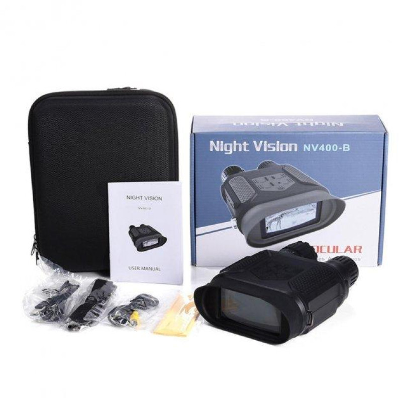 Бинокуляр ночного видения Night Vision NV-400 B Цифровой, на батарейках фото - 8