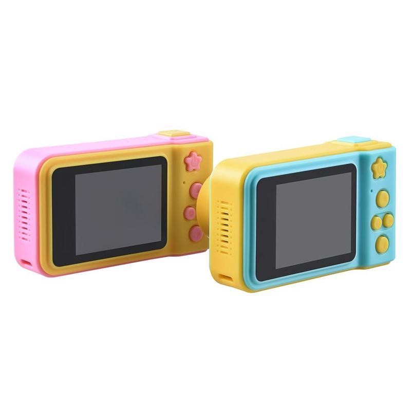 Дитячий фотоапарат Baby Insta pro V7 kids camera, з екраном 2,0 дюйма, два кольори фото - 4