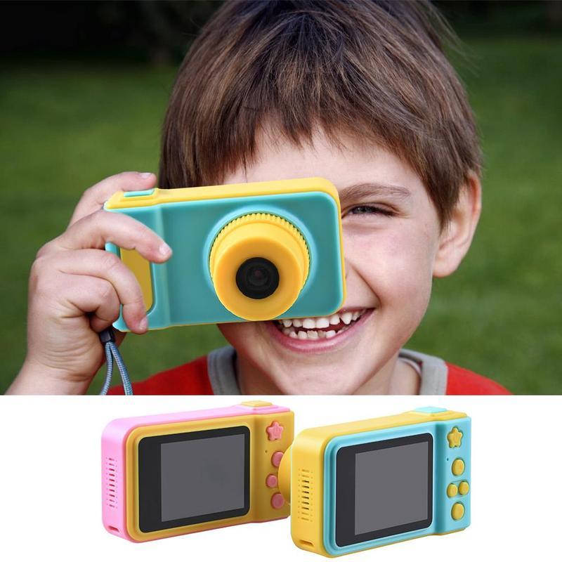 Дитячий фотоапарат Baby Insta pro V7 kids camera, з екраном 2,0 дюйма, два кольори фото - 9