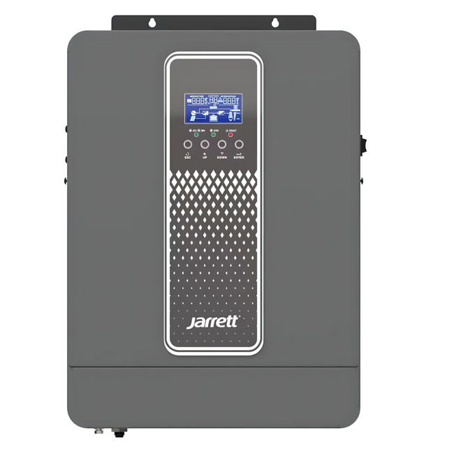 Гібридний інвертор Jarrett JARP-3.2KVA чиста синусоїда, 3000 W, 24 V, 1 фаза, 110 A, 6400 VA