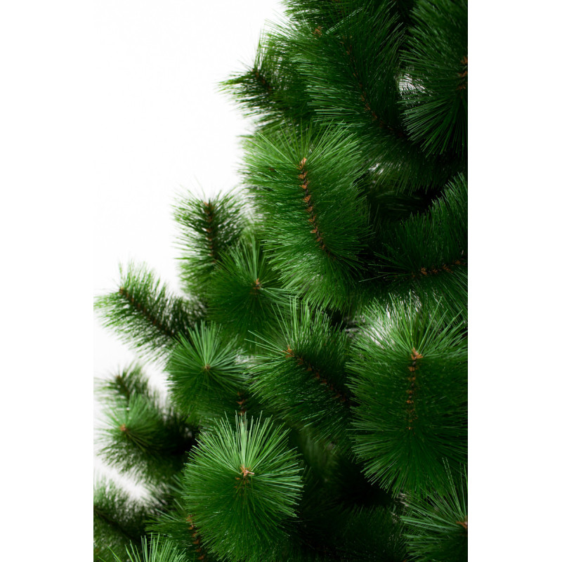 Велика штучна сосна 2,5 метра висота МІКС зелена. Різдвяна ПВХ сосна 250см фото - 2