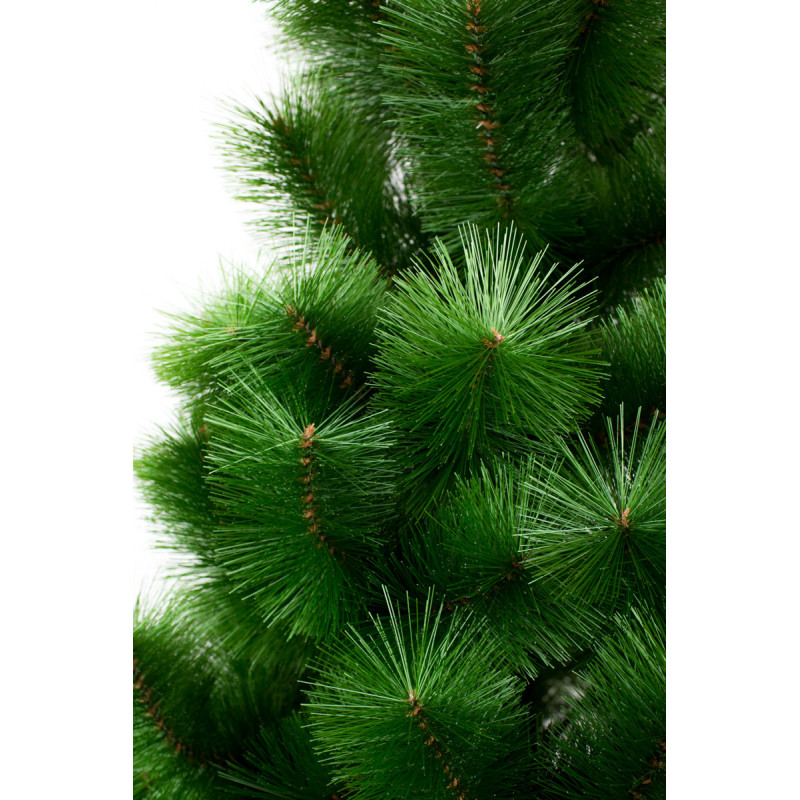 Велика штучна сосна 2,5 метра висота МІКС зелена. Різдвяна ПВХ сосна 250см фото - 4