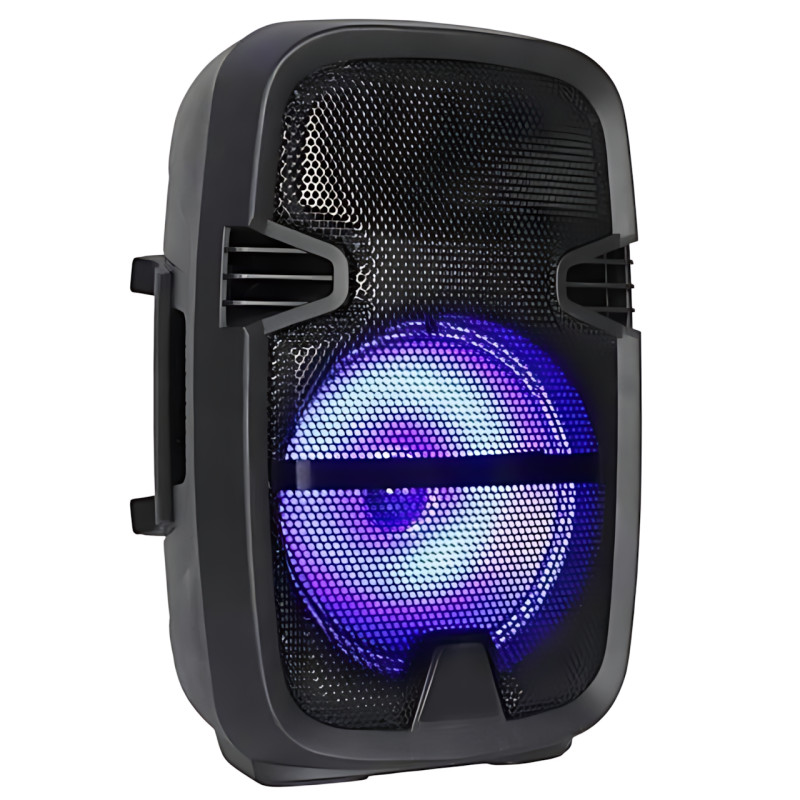 Портативна колонка Tekno altavoces 6.5" з мікрофоном і RGB-світиною, акумуляторний Bluetooth динамік фото - 5