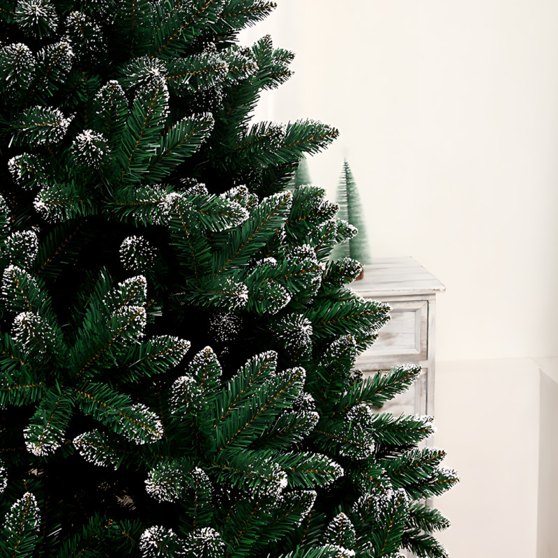 Ялинка штучна &laquo;Королева&raquo; з вогнестійкої екопленки ПВХ з білим кінчиком, Україна &mdash; висоти від 0.35 до 4.0 м 2 фото - 5