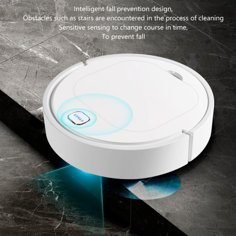 Робот-пилосос з функцією вологого прибирання ES 32 Robot Vacuum Mop Essential, Білий фото - 3