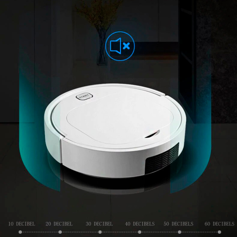 Робот-пилосос з функцією вологого прибирання ES 32 Robot Vacuum Mop Essential, Білий фото - 4