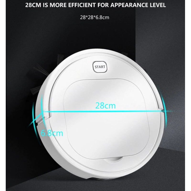 Робот-пилосос з функцією вологого прибирання ES 32 Robot Vacuum Mop Essential, Білий фото - 5