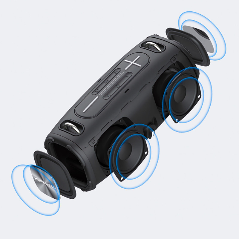 Портативная беспроводная колонка Hopestar H50, 20w, водонепроницаемая фото - 4