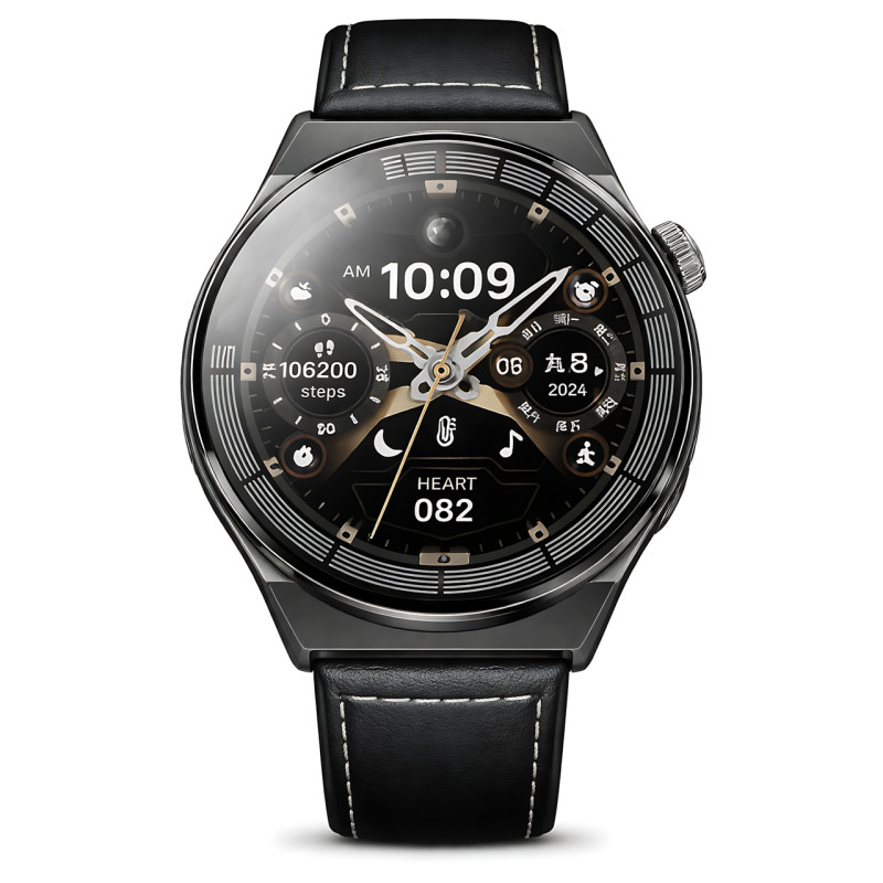 Смарт-часы HOCO Y35 Smart Sports Watch (Call Version) Black, 1.46&Prime; TFT 360&times;360, Bluetooth-звонки, микрофон, SpO₂, пульс, сон, IP67 фото - 2