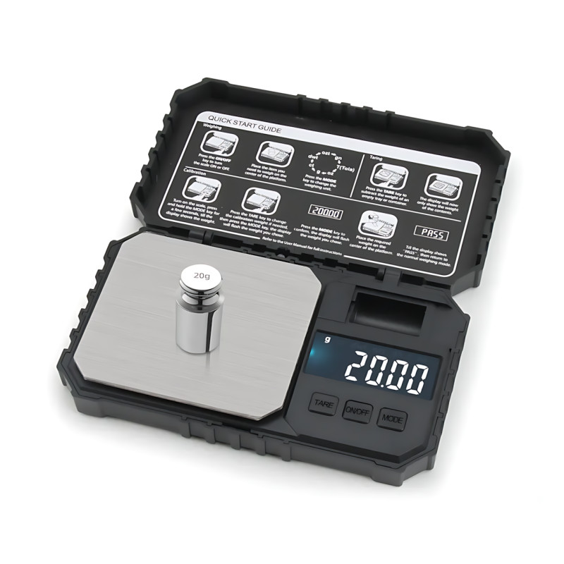 Весы ювелирные AND810 0.01 г – карманные, точные, LCD дисплей, питание от AAA, металл/пластик, 13.5×7.6 см фото - 4
