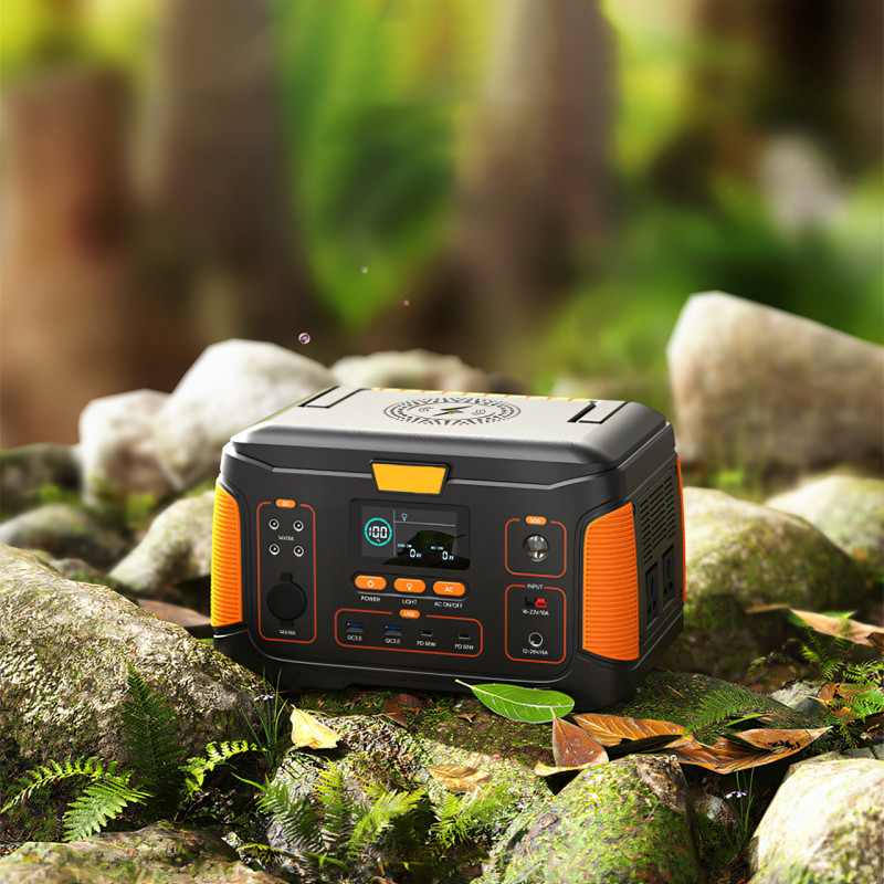 Портативная электростанция WX1438, 650W, (171 000 мАг), разъемы: USB, Type-C, DC, 2 розетки, фонарь фото - 7
