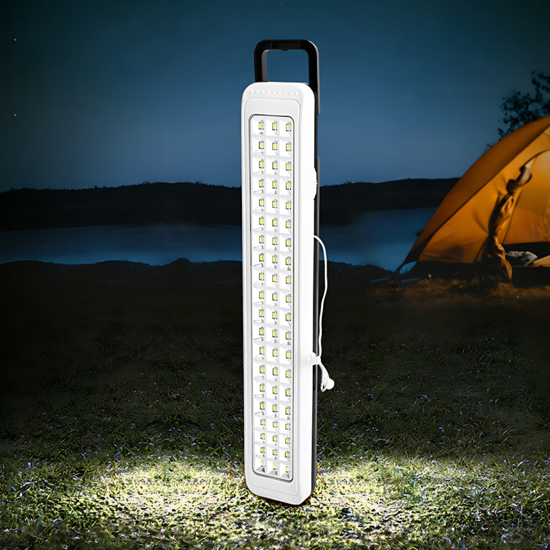 Акумуляторний LED ліхтар TORCH AST-722 з USB-зарядкою, кемпінгова лампа, 2 режими, до 6 годин роботи, настінний монтаж, білий фото - 9