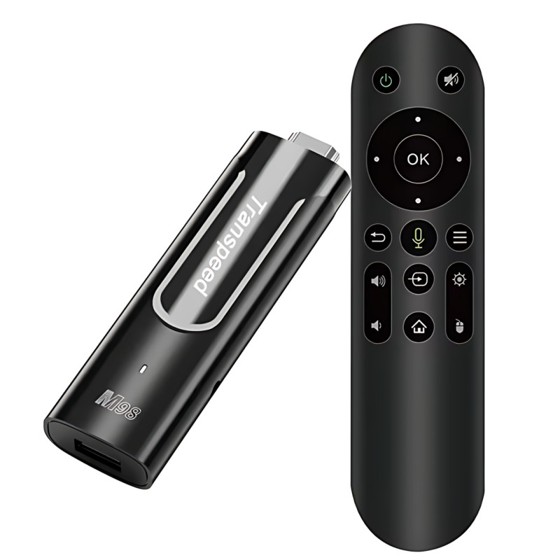 Смарт ТВ стик Transpeed M98 Y9, Amlogic S905Y4, 2/16ГБ, Android TV11, 4K HDR, BT пульт с голосовым управлением фото - 10