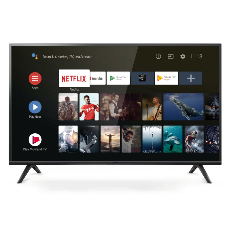 Смарт-телевизор Smart TV S32, 32&Prime;, Android 14, Wi-Fi, Bluetooth, DVB-S2 / T2 / T/C, голосовой пульт, Smart TV фото - 4