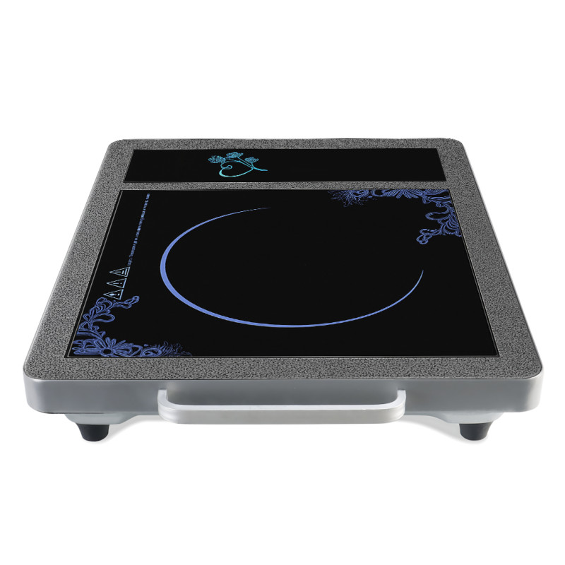 Електроплита інфрачервона Domotec MS-5842, 2000 Вт, 1 конфорка, сенсорне керування, склокераміка, з таймером і автовимкненням фото - 4