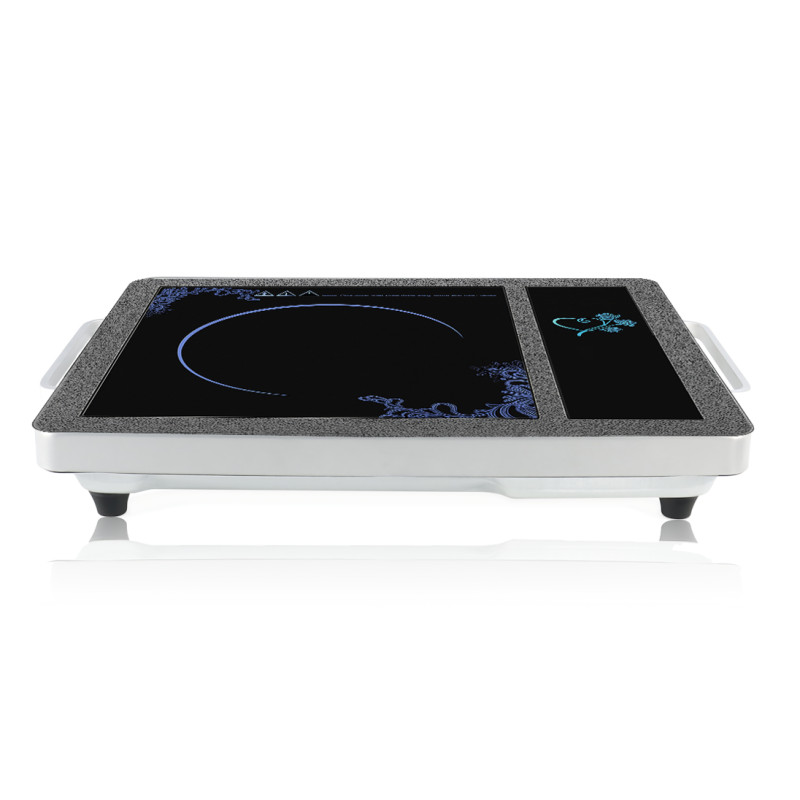 Електроплита інфрачервона Domotec MS-5842, 2000 Вт, 1 конфорка, сенсорне керування, склокераміка, з таймером і автовимкненням фото - 5
