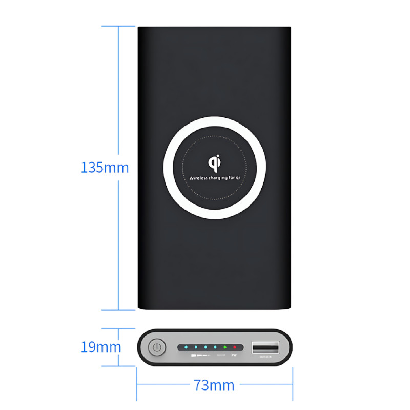 Power Bank 30000 мА·год із функцією швидкого й бездротового заряджання фото - 10