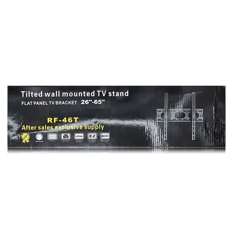 Настенное крепление для телевизора RF-46T, 26"-65", регулируемое, наклонное, VESA, металл фото - 10