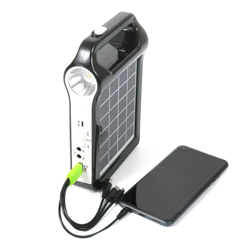 Портативна сонячна система EasyPower EP-038, 2400 мА/год, з функцією повербанк фото - 6