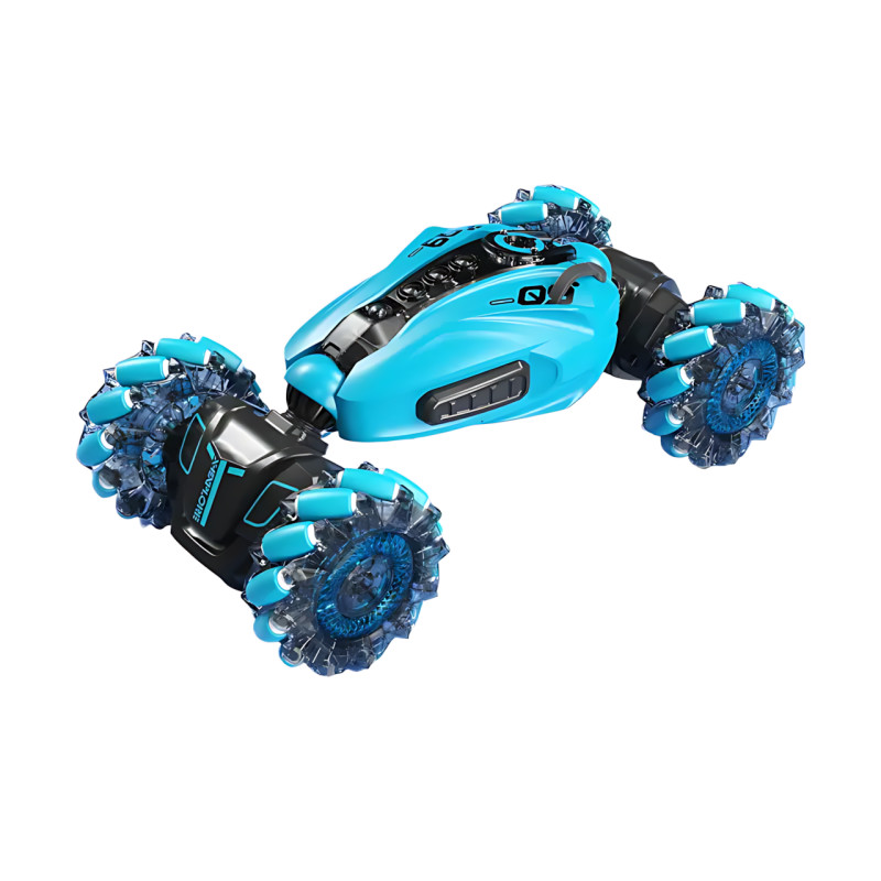 Машинка-перевертень Toy car AND 2277-3B з LED-підсвіткою, парою та звуковими ефектами, 2 пульти д/у фото - 2