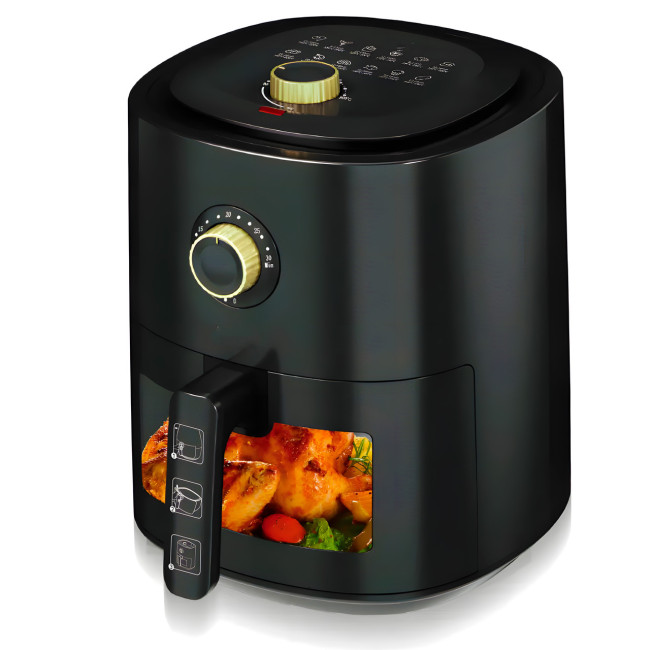 Аерофритюрниця, аерогриль BITEK BT-5332B Air Fryer 3500 Вт 6 л