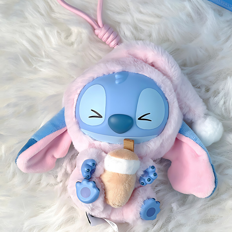 Фигурка-брелок Стич Labubu 15 см, мягкая игрушка-сюрприз, рандомный цвет, 1 из 7 вариантов фото - 4