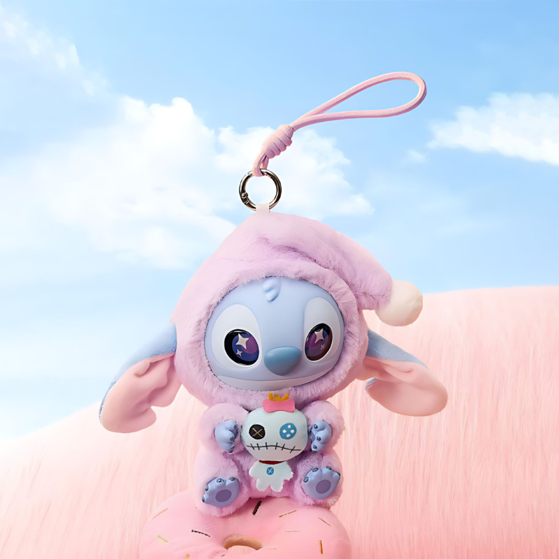 Фигурка-брелок Стич Labubu 15 см, мягкая игрушка-сюрприз, рандомный цвет, 1 из 7 вариантов фото - 9