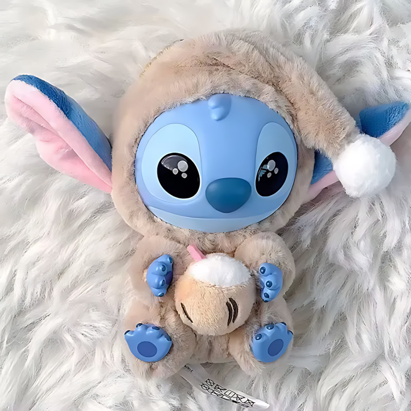 Фигурка-брелок Стич Labubu 15 см, мягкая игрушка-сюрприз, рандомный цвет, 1 из 7 вариантов фото - 7