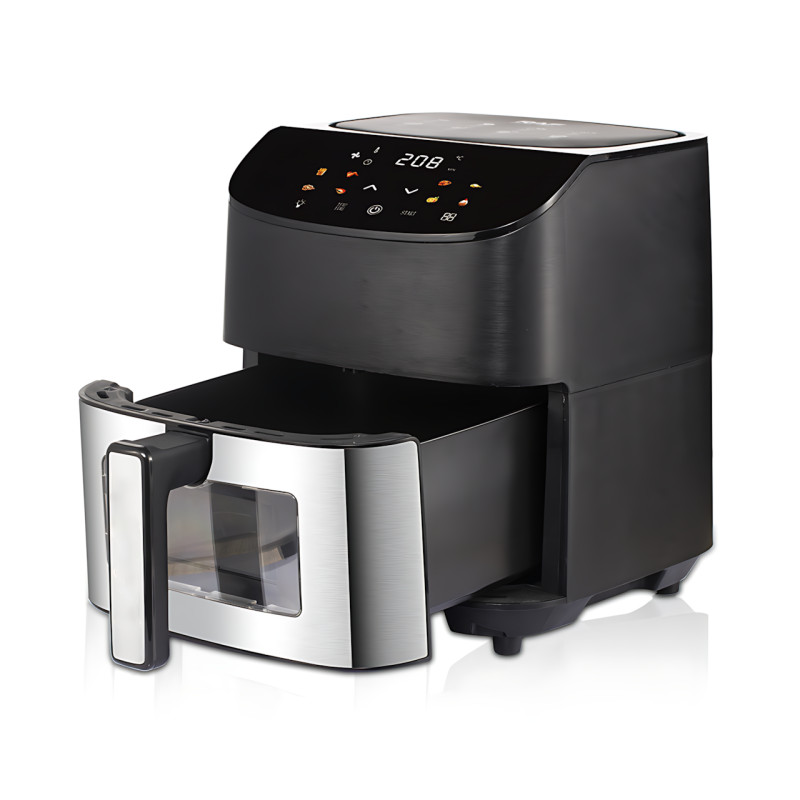 Аэрофритюрница Hoffmans HM-785 8 л, 2000 Вт, сенсорный LCD экран, 10 программ, гриль, конвекция, таймер фото - 3