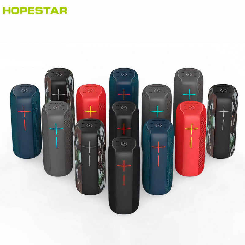 Портативная беспроводная колонка Hopestar p15 pro, 20 вт, Защита от воды IPX 7 фото - 7