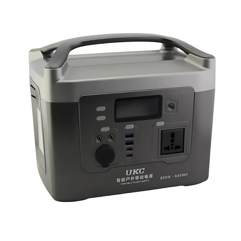 Зарядна станція UKC Sine 600W, 12 V 40 A, чиста синусоїда, 2 USB, 2 Type-C, розетки 220 В, бездротова зарядка фото - 3