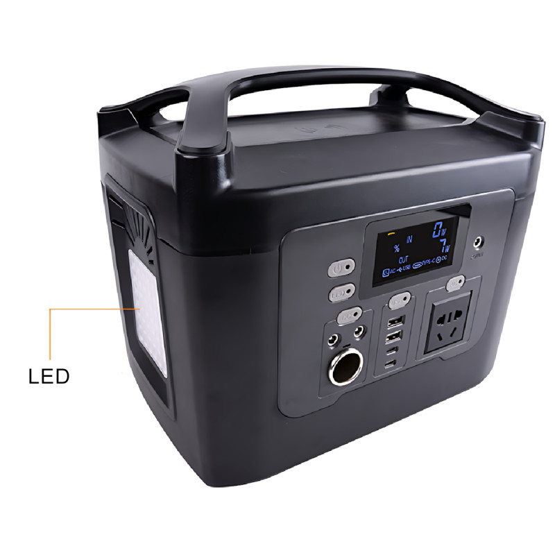 Зарядна станція UKC Sine 600W, 12 V 40 A, чиста синусоїда, 2 USB, 2 Type-C, розетки 220 В, бездротова зарядка фото - 4