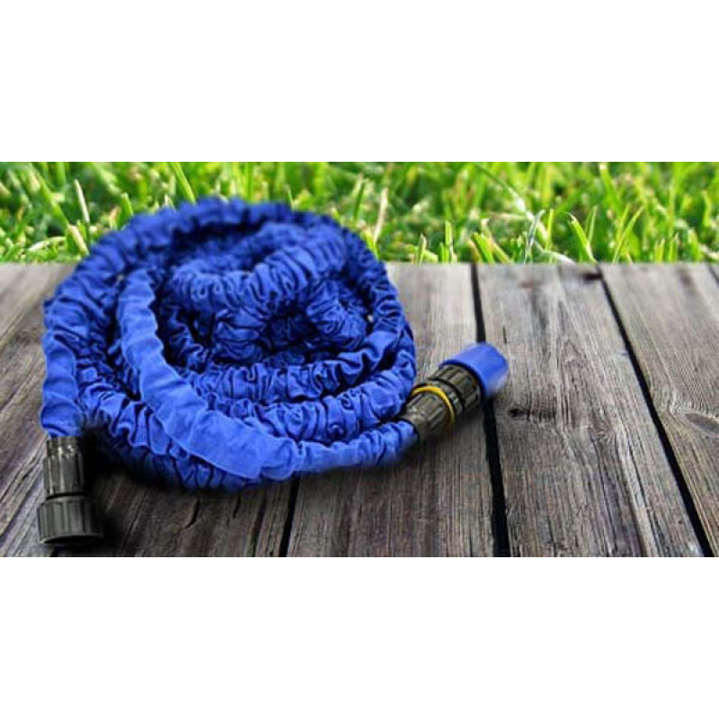 Компактный поливочный чудо шланг X-hose с водораспылителем 30 м, 8 режимов фото - 3