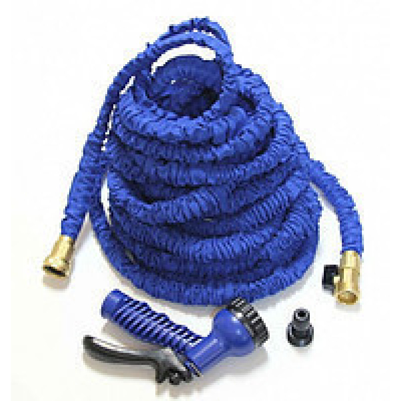 Компактный поливочный чудо шланг X-hose с водораспылителем 30 м, 8 режимов фото - 9