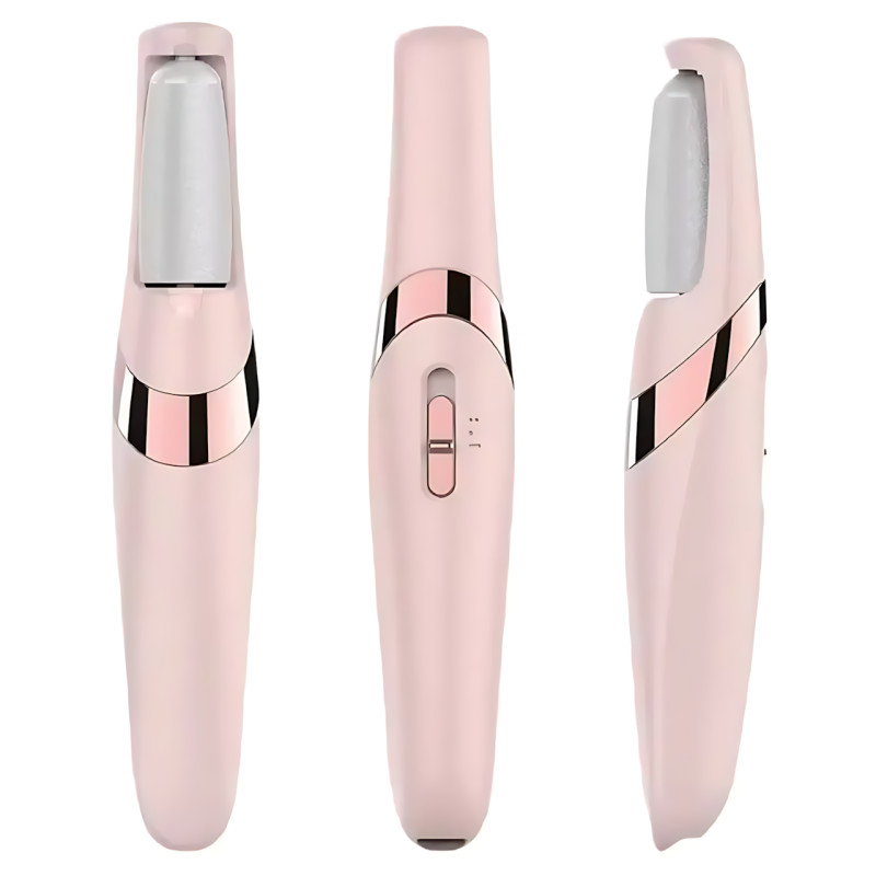 Електрична пемза для педикюру Pretty Girl Flawless Pedi AND 002, 2 насадки, акумуляторна, 2 швидкості, USB фото - 2