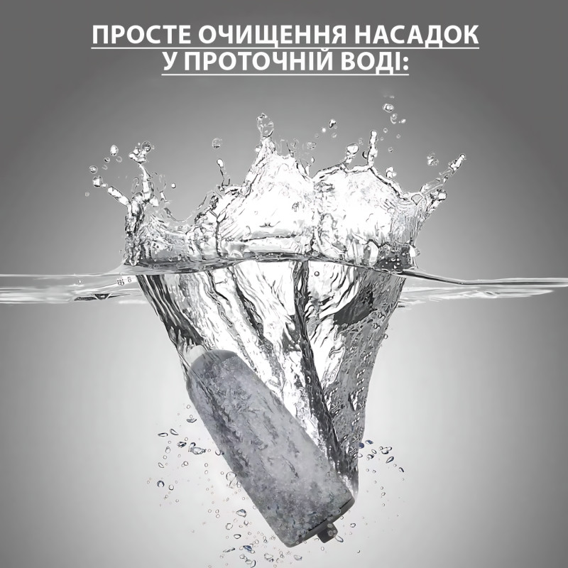 Електрична пемза для педикюру Pretty Girl Flawless Pedi AND 002, 2 насадки, акумуляторна, 2 швидкості, USB фото - 6