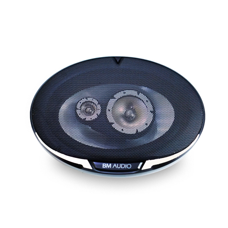Автомобильные колонки Boschmann XR-9836, 15х23см, 500 Вт, 4х полосные, овальные фото - 5