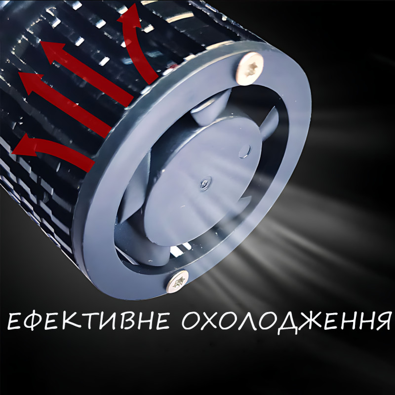 Світлодіодні автомобільні лампи Y10 H4, авто LED-лампа 70W, діаметр лінзи 25 мм, біле світло 6000 к, 9-16 В фото - 7