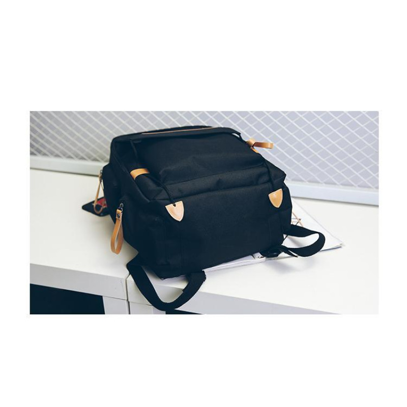 Городской британский рюкзак QP™ Onareg Designs 16л, унисекс, 5 цветов Чёрный фото - 6