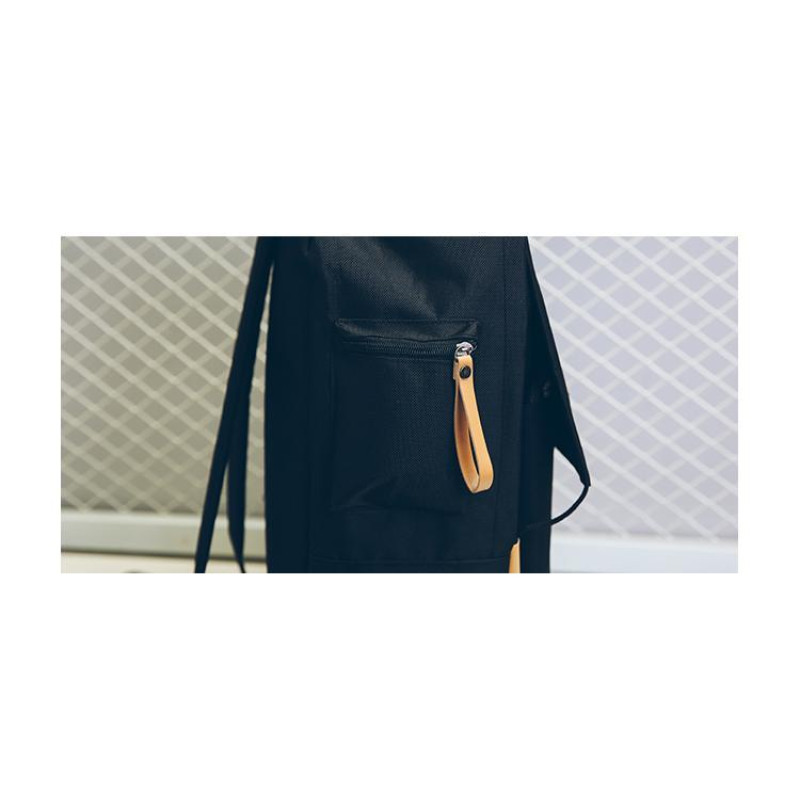 Городской британский рюкзак QP™ Onareg Designs 16л, унисекс, 5 цветов Чёрный фото - 8