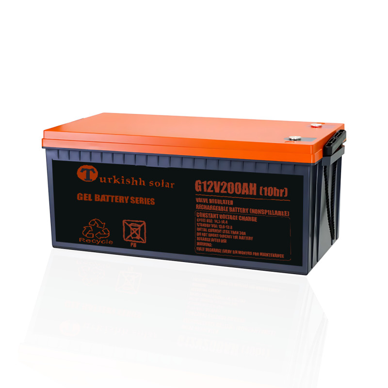 Акумулятор гелевий 6-GEL-200, АКБ SOLAR GEL BATTERY для сонячної панелі (12V200AH/10HR) фото - 3